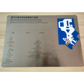 Özelleştirilmiş Braille Sign Ada İşaretleri